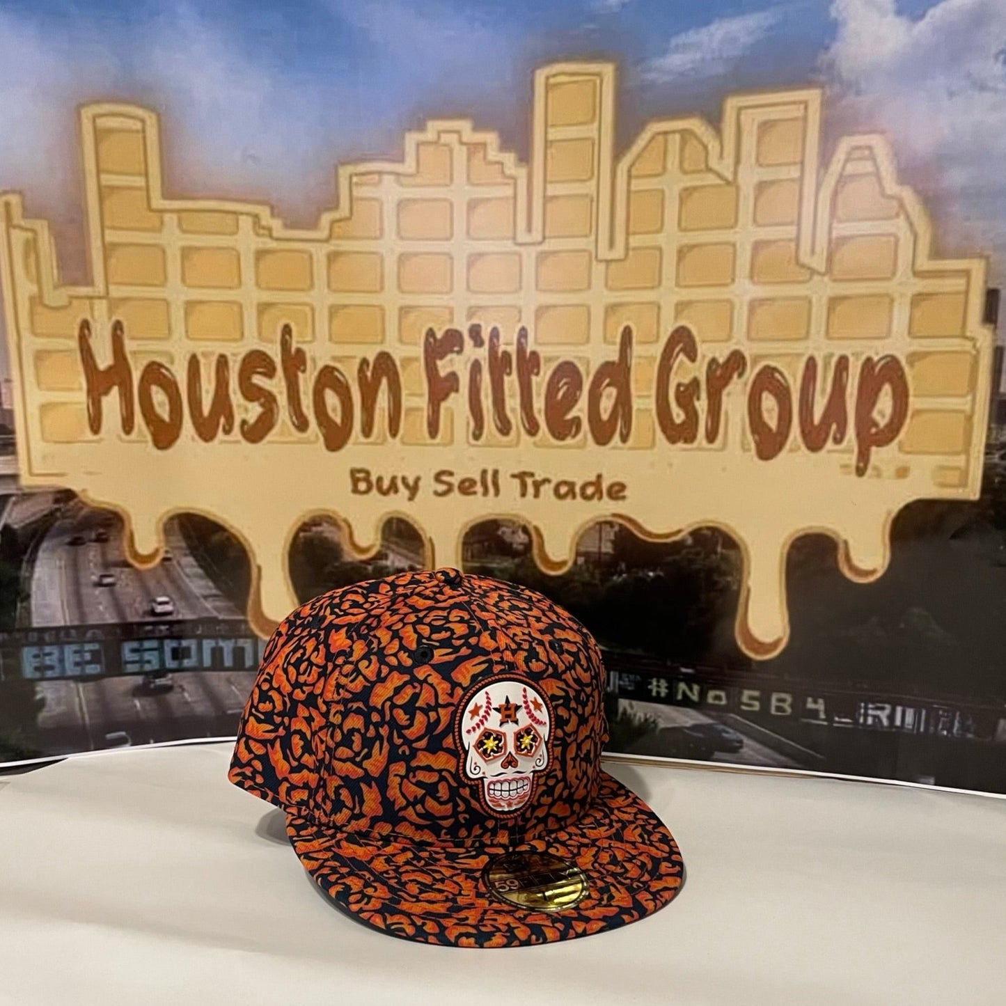 7 3/4 Astros Day of the Dead