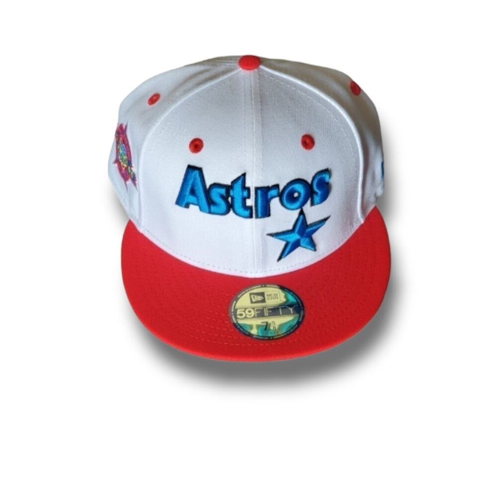 NEW ERA HOUSTON ASTROS EIGHTONE EXCLUSIVE 59FIFTY FITTED HAT FRENCHYS CHICKEN 7⅜